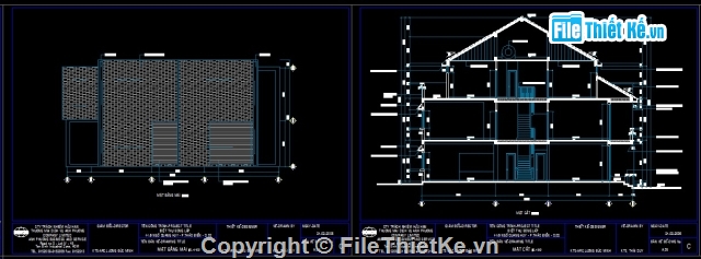 biệt thự 3 tầng,bản vẽ biệt thự 3 tầng tuyệt đẹp kt 7.5x16m,biệt thự 3 tầng đẹp